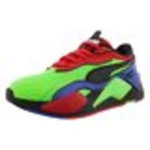 Puma Rs-X3 Tailored Boys Shoes, Color: Fluo Green/Black/Daz Blue